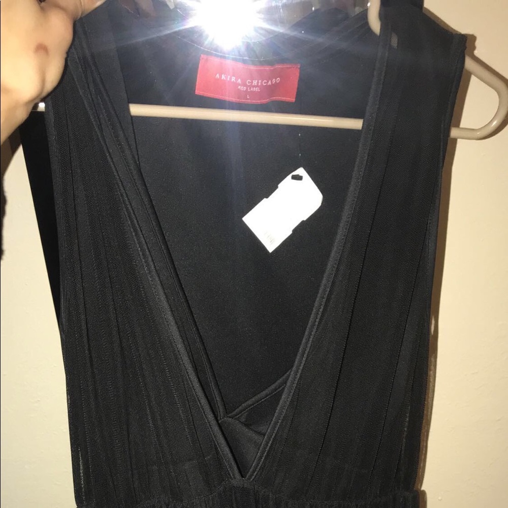 A sheer maxi dress with slits